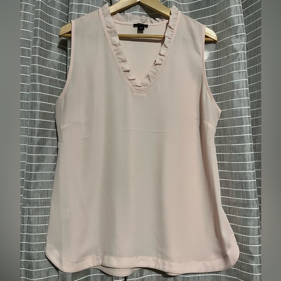 Ann Taylor Tops - Ann Taylor Large Pink Sleeveless Top